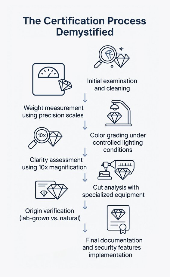 step-by-step certification process