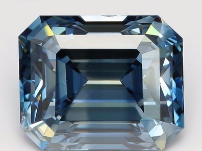 蓝色实验室培育钻石