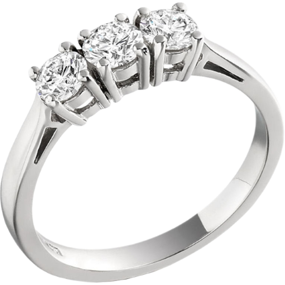 三石实验室钻石戒指