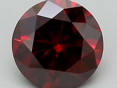 圆形 1.16 克拉实验室培育的彩红 VVS2 钻石