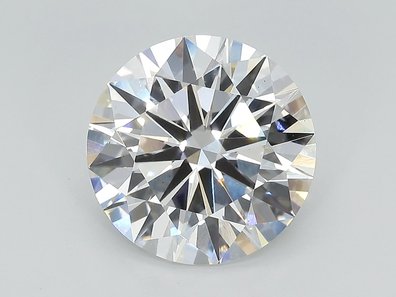 5.diamant rond de 12 carats VS1 cultivé en laboratoire