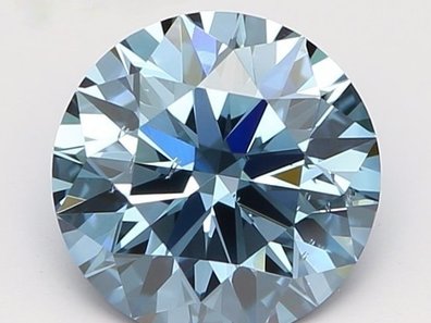 蓝色实验室培育钻石