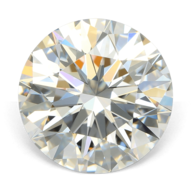 Colorless lab grown diamond