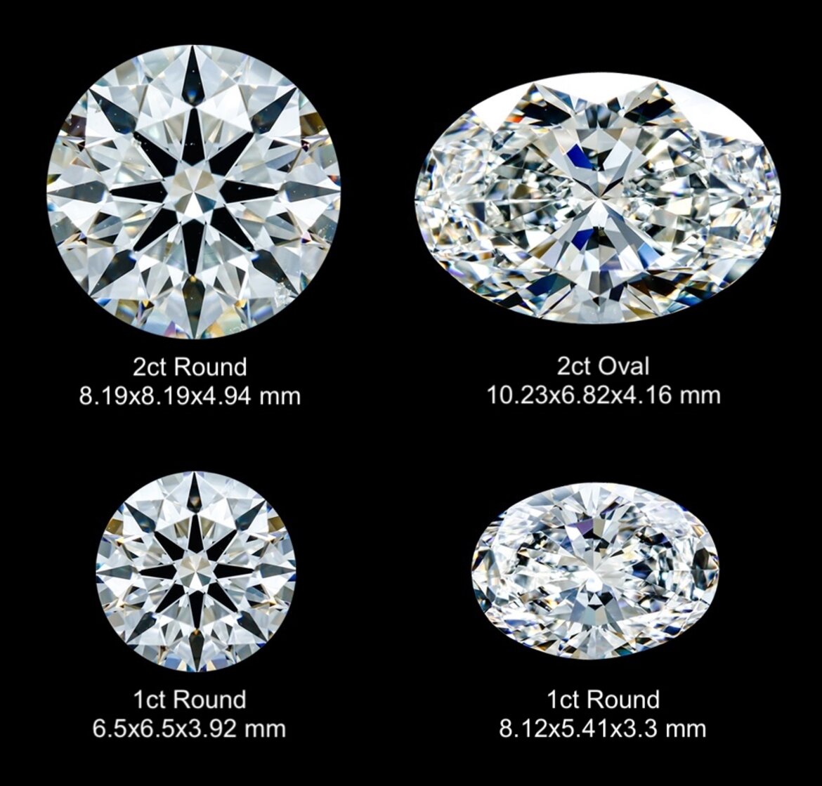 round diamond vs oval diamond