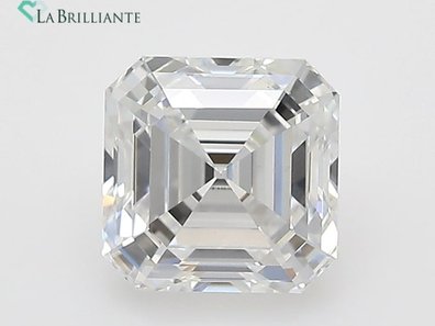 1.00 Ct.方形实验室培育钻石