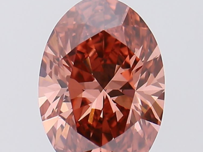 Diamante marrone coltivato in laboratorio