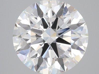 3.57 Carati VS1 Diamante rotondo coltivato in laboratorio