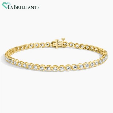 Lab Diamond Tennis Bracelet (4 ct. tw.) in 14K Yellow Gold