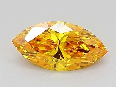 Turuncu laboratuvarda yetiştirilmiş elmas