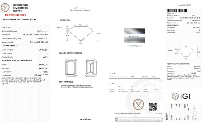 IGI Report Detailed inclusion maps
