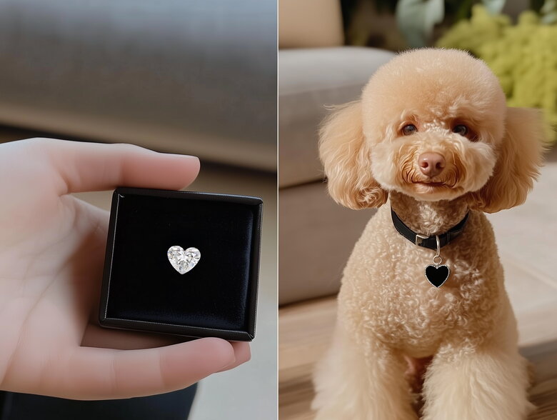 cendre de pétrole diamant