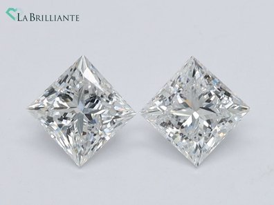 2.69 Ct. Princesse Diamant cultivé en laboratoire