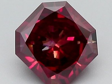 Radiant 1.08 Ct.实验室培育的彩红 VVS2 钻石