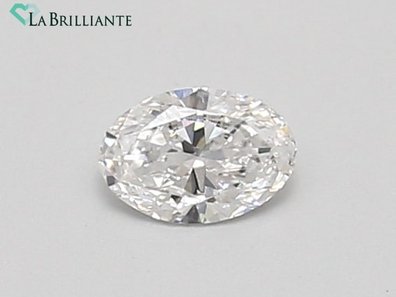 Ovale 1,30 Ct. D VS2 Diamante coltivato in laboratorio