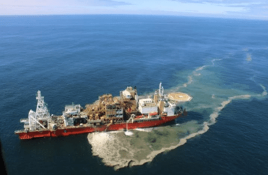 Unethical diamonds mining using dredging robots