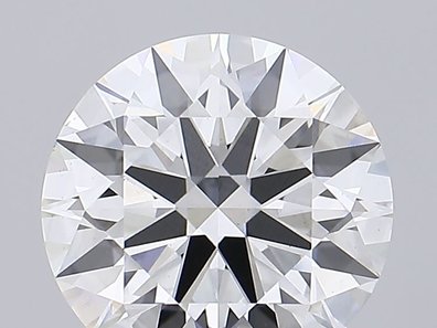 6.01 Carat VS1 Round Lab-Grown Diamond (diamant rond cultivé)