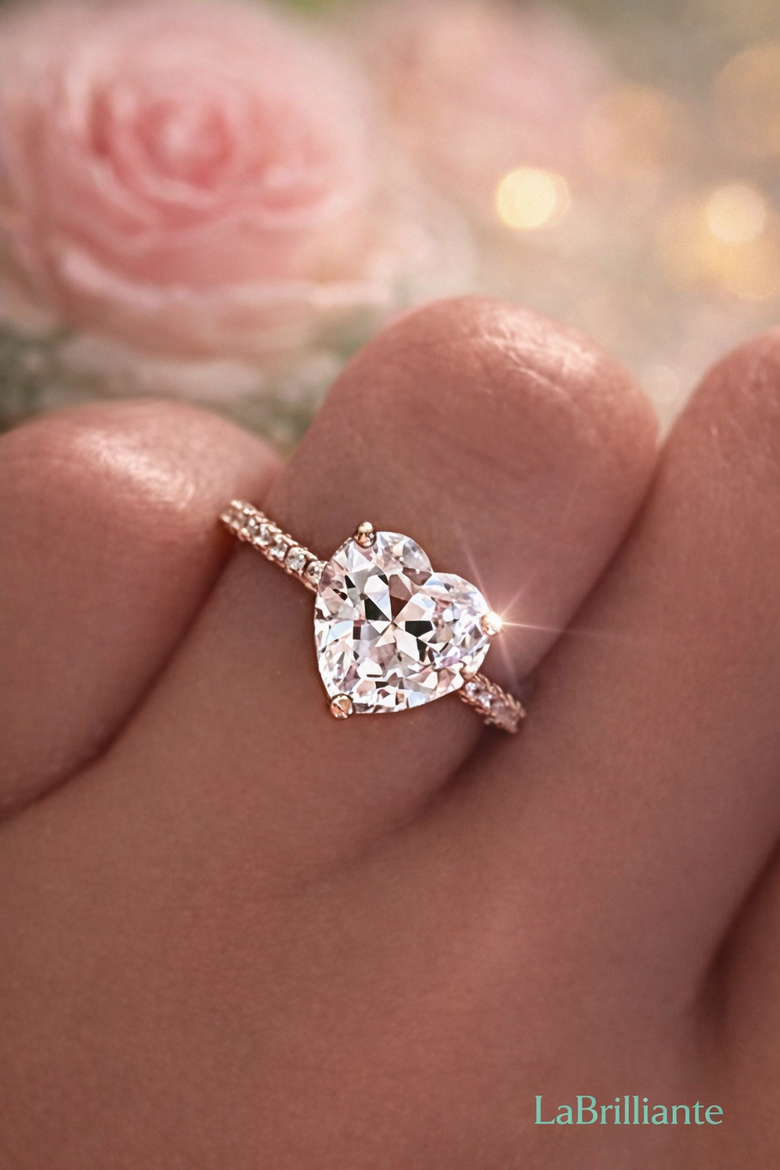 Heart Diamond Quality Assessment Guide - Visual flowchart showing proportion ratios, facet requirements, and symmetry checkpoints for optimal selection