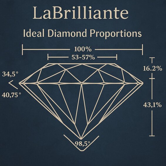 Image: Mathematically Ideal Diamond Cut