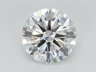 5.01 carat SI1 Round Lab-Grown Diamond
