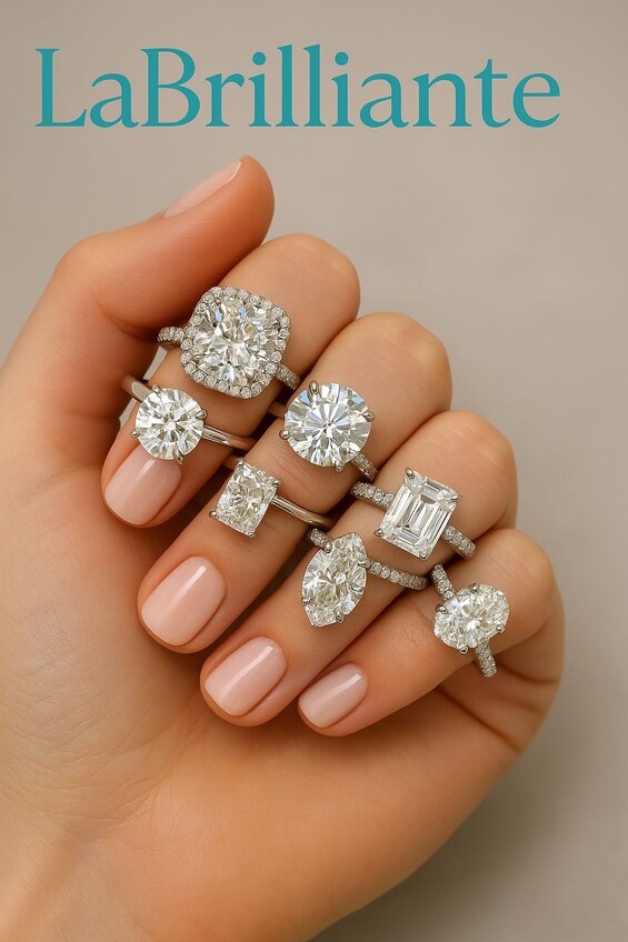 Image: Rings with Lab Grown Diamonds