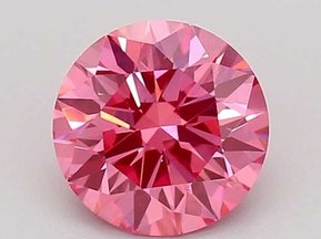 1.12 Ct. Fancy Vivid Green Round Lab-Grown Diamond