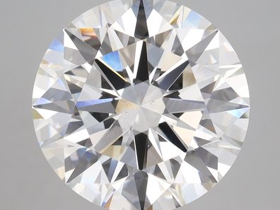 7.21 Carat VS2 Round Lab-Grown Diamond (diamant rond cultivé)