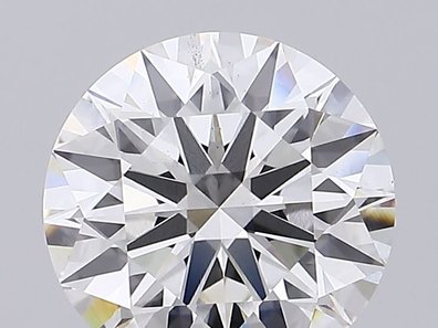6.03 Carat VS1 Round Lab-Grown Diamond (diamant rond cultivé)