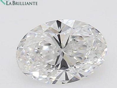 Ovale 18,32 Ct. E VVS2 Diamante coltivato in laboratorio