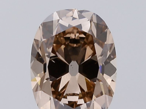 2.62 Ct. Fancy Brown Cushion Lab-Grown Diamond
