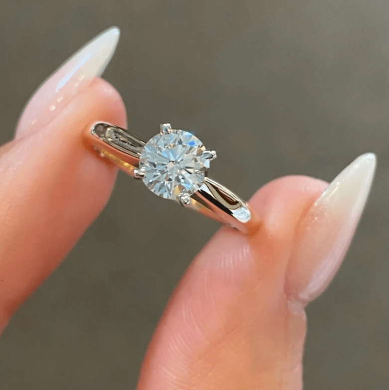 圆形切割实验室培育钻石