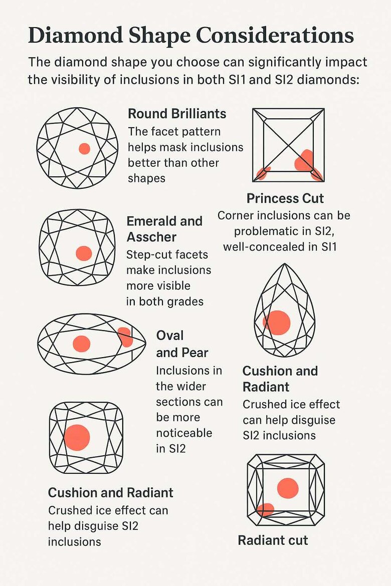 Considerazioni sulla forma del diamante