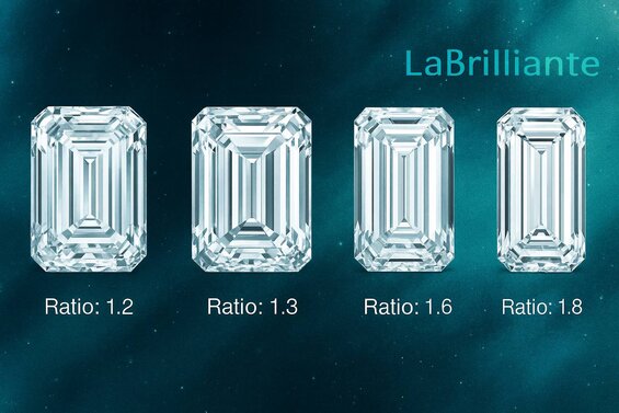 Image: Different Diamond Ratio
