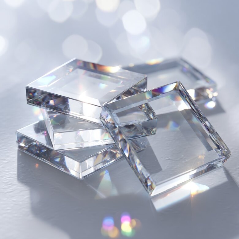 elmas gofretler veya elmas plakalar