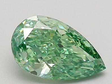 Diamant vert cultivé en laboratoire